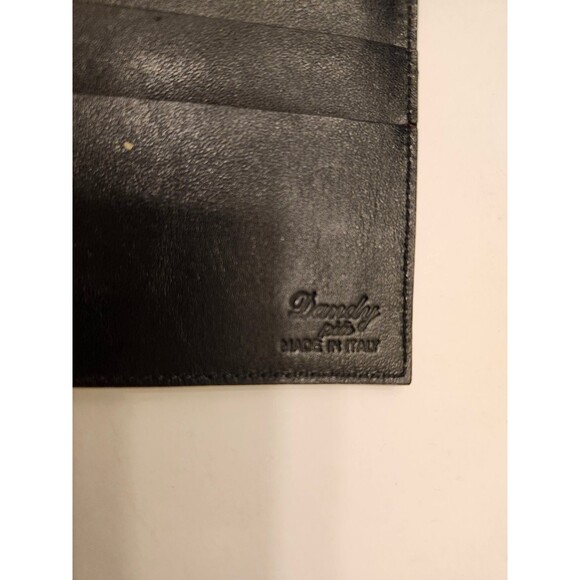 Dandy Piu Men's Black Leather Bi-Fold Wallet Made in Italy - Picture 4 of 8